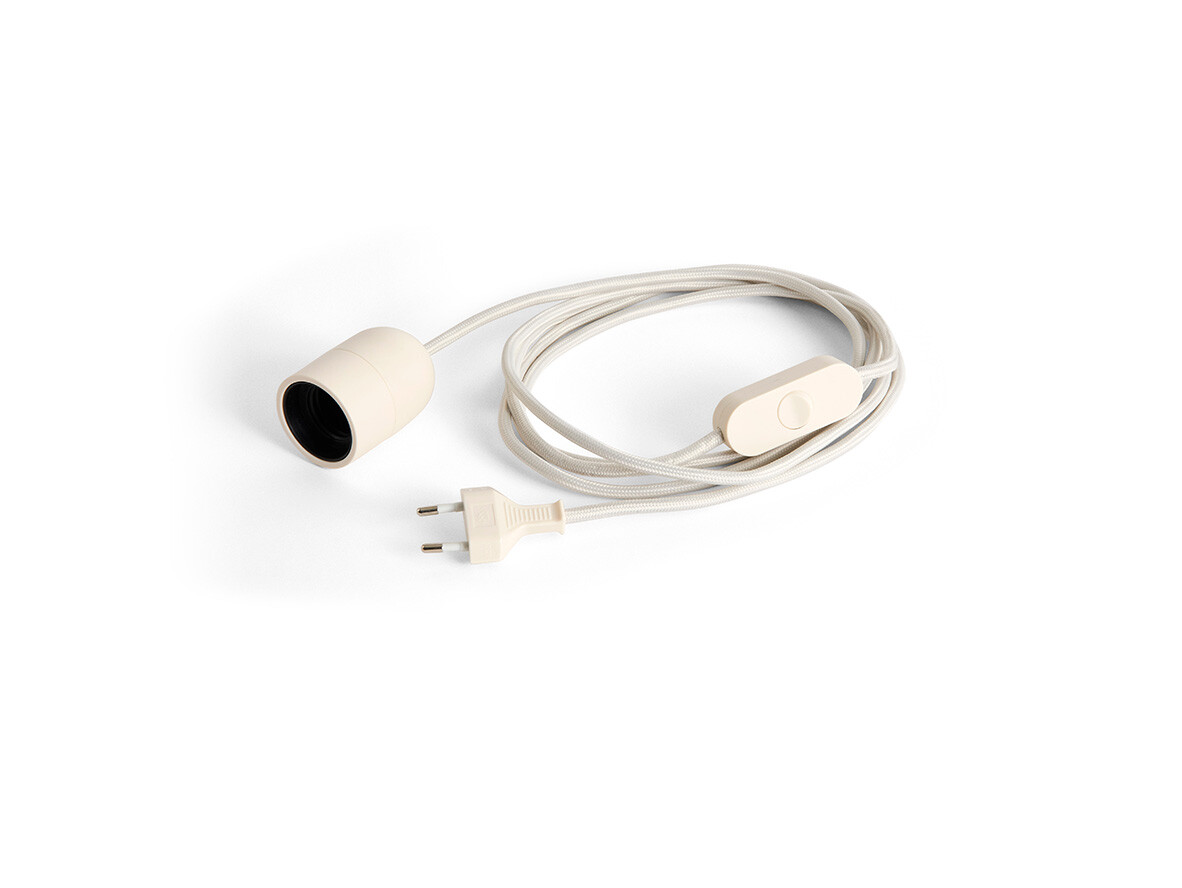 HAY – Common Bordslampa Cord Set Clay White