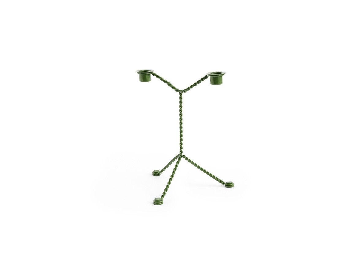 HAY – Wire Candleholder Green