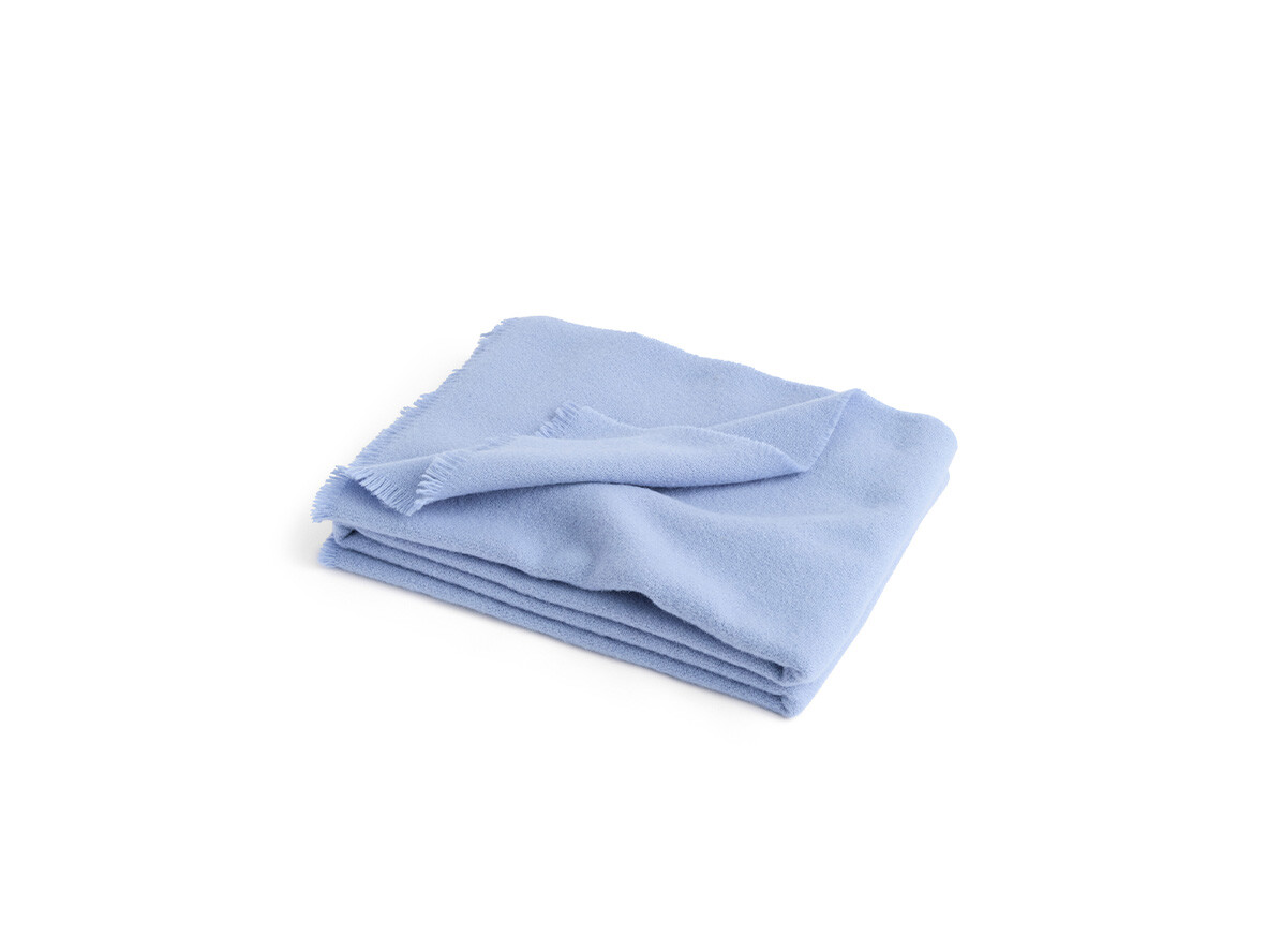 HAY – Mono Throw 130×180 Light Blue