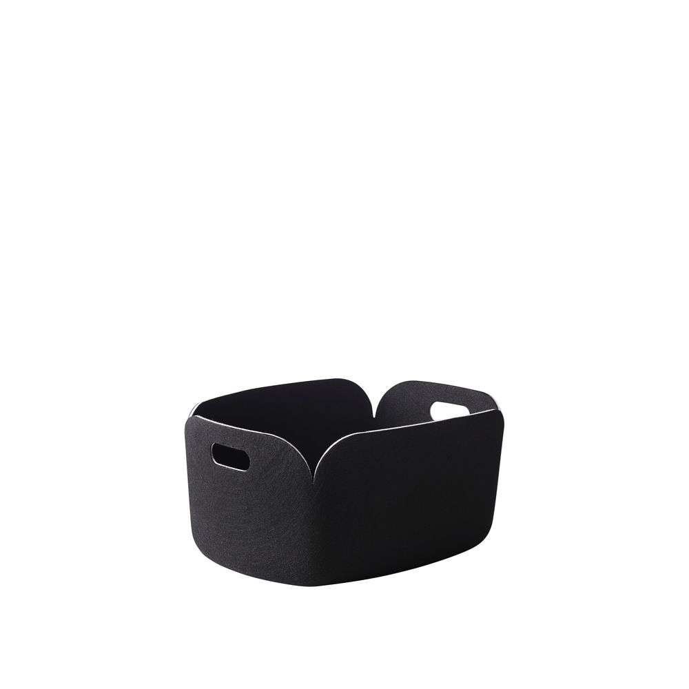 Muuto Restore Basket Black Melange