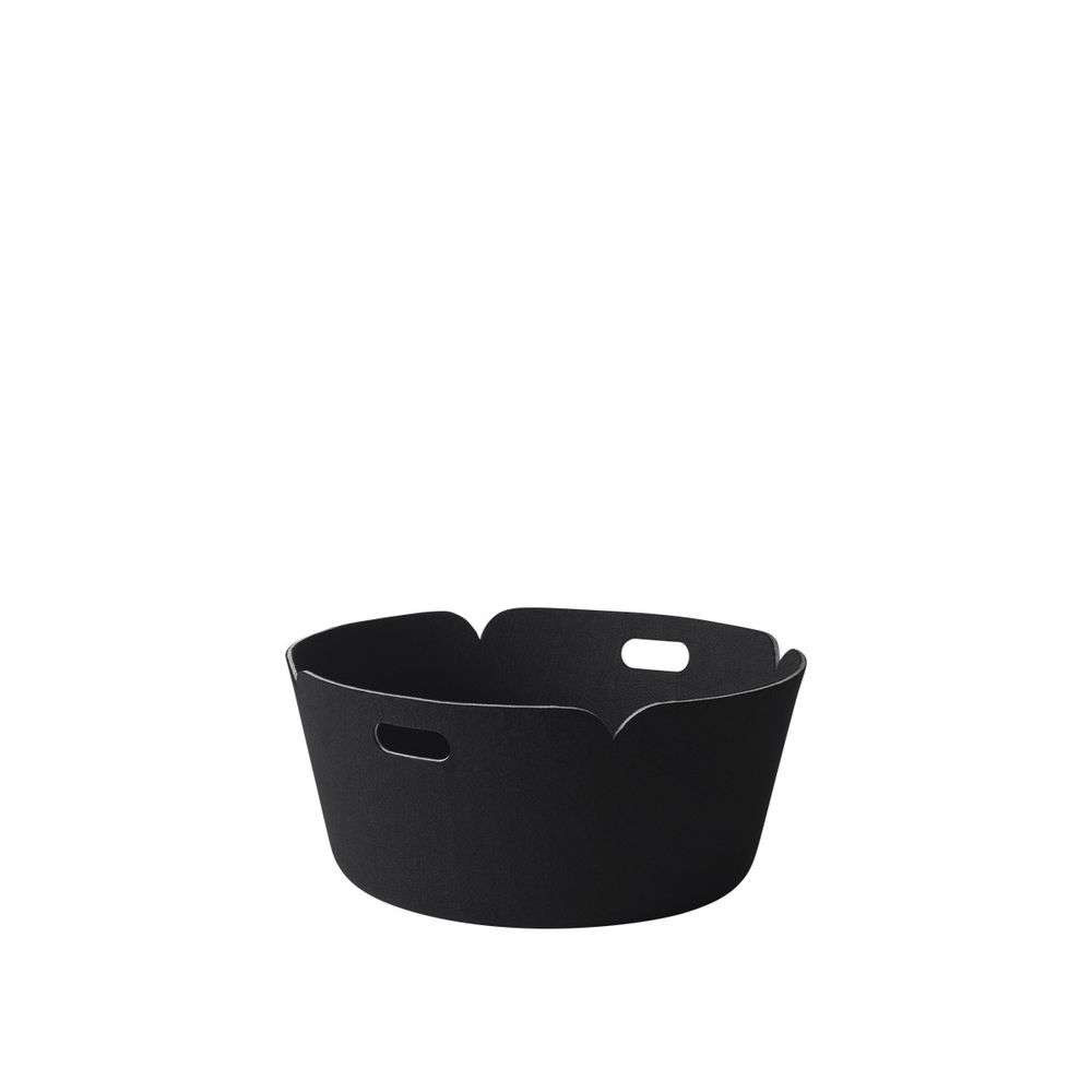 Muuto Restore Round Basket Black