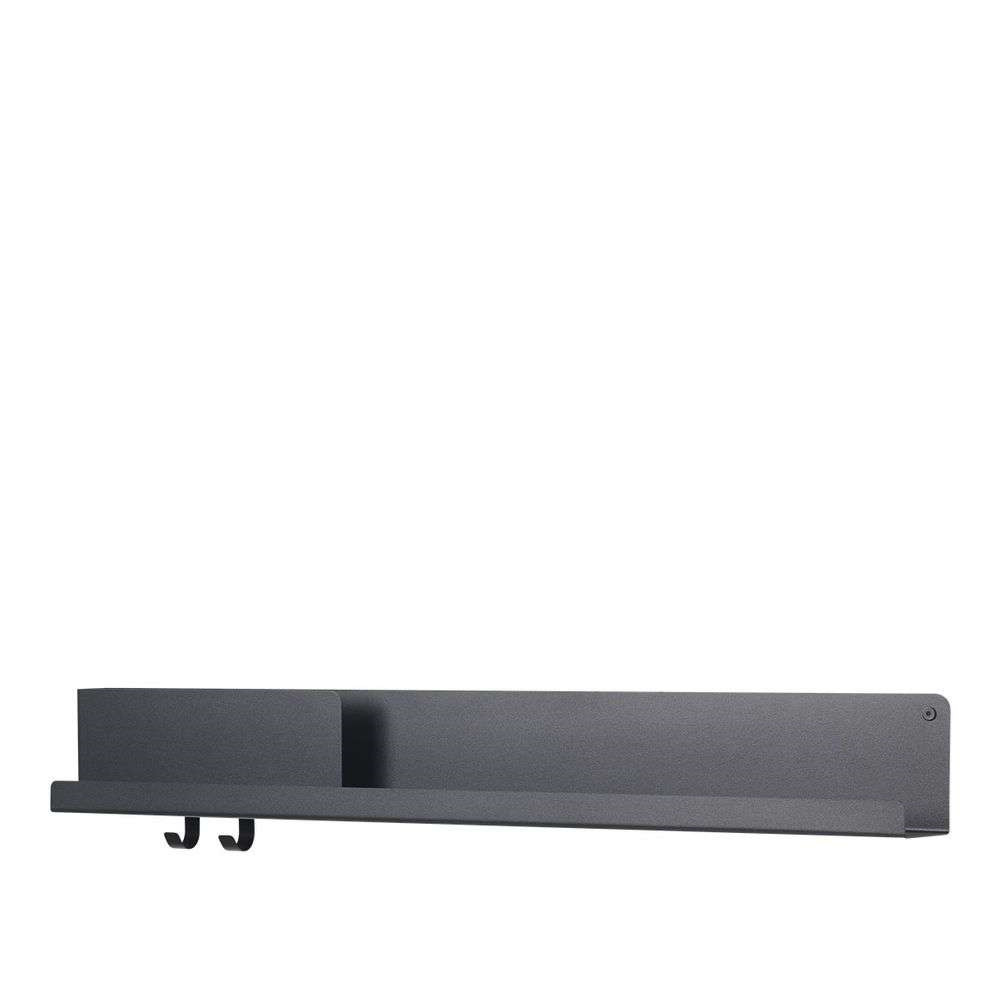 Muuto – Folded Shelves 96×13 cm Black Muuto