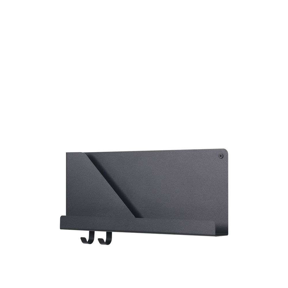 Muuto Folded Shelves 51×22 cm Black