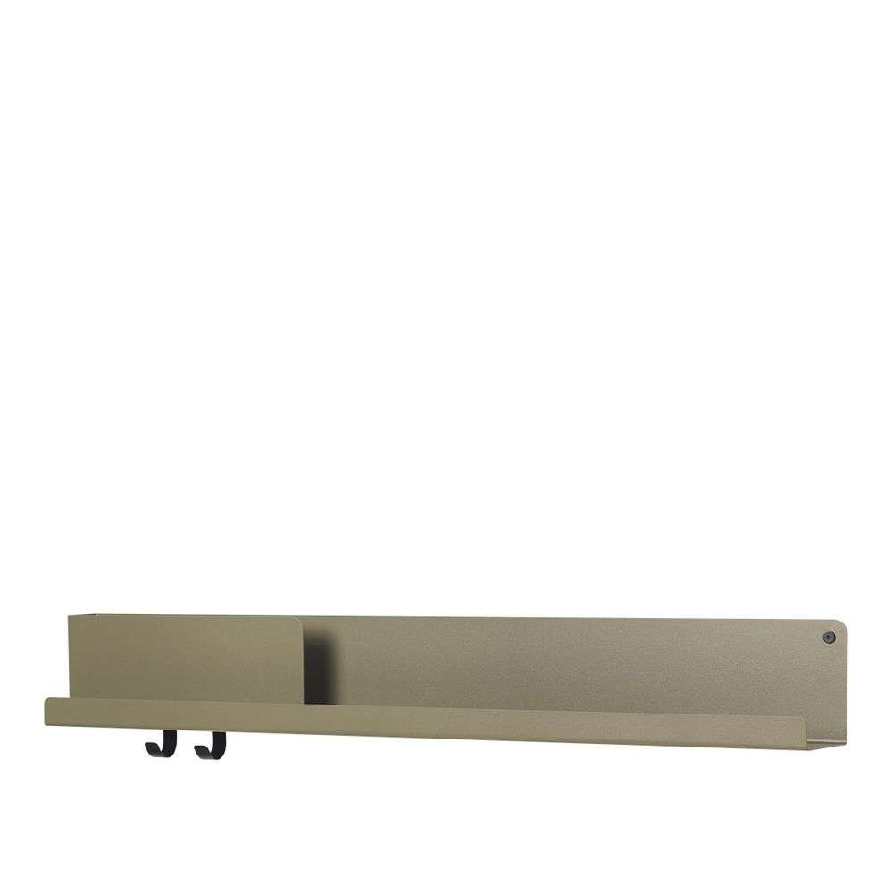 Muuto Folded Shelves 96×13 cm Olive