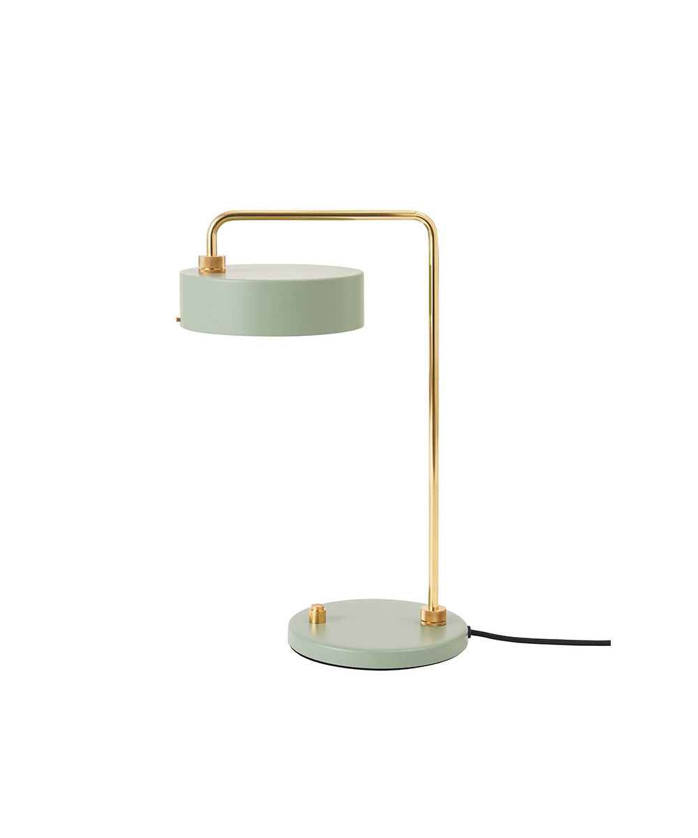 Made By Hand Petite Machine Bordlampe Moss Green