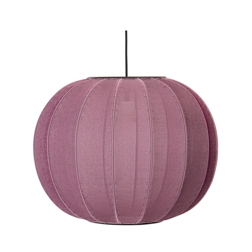 Made By Hand – Knit-Wit 45 Round LED Pendant Burgundy