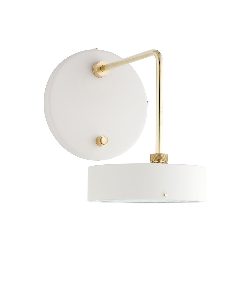 Made By Hand – Petite Machine Vägglampa Oyster White