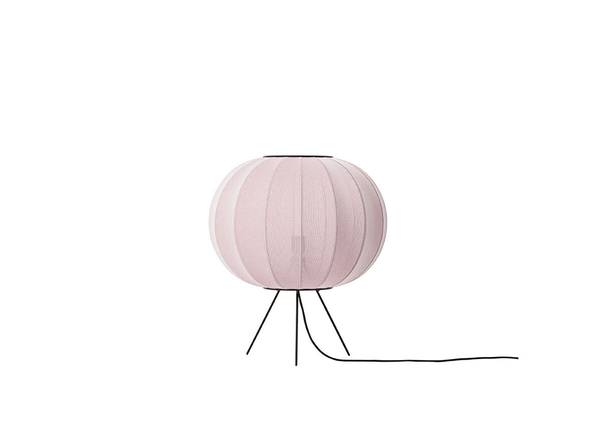 Made By Hand – Knit-Wit 45 Round Gulvlampe Lav Light Pink