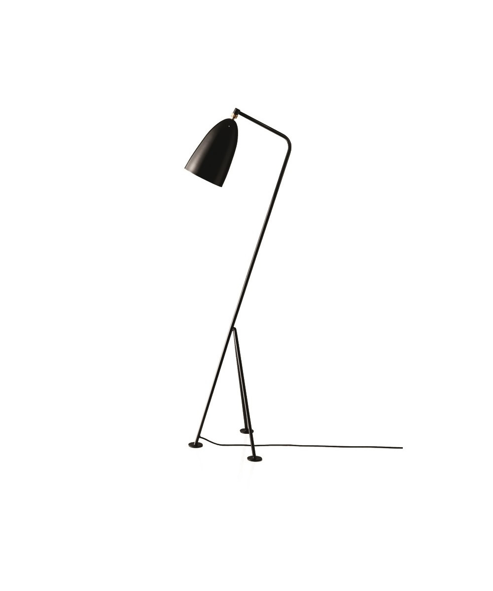 Gubi Gräshoppa Gulvlampe Jet-Black