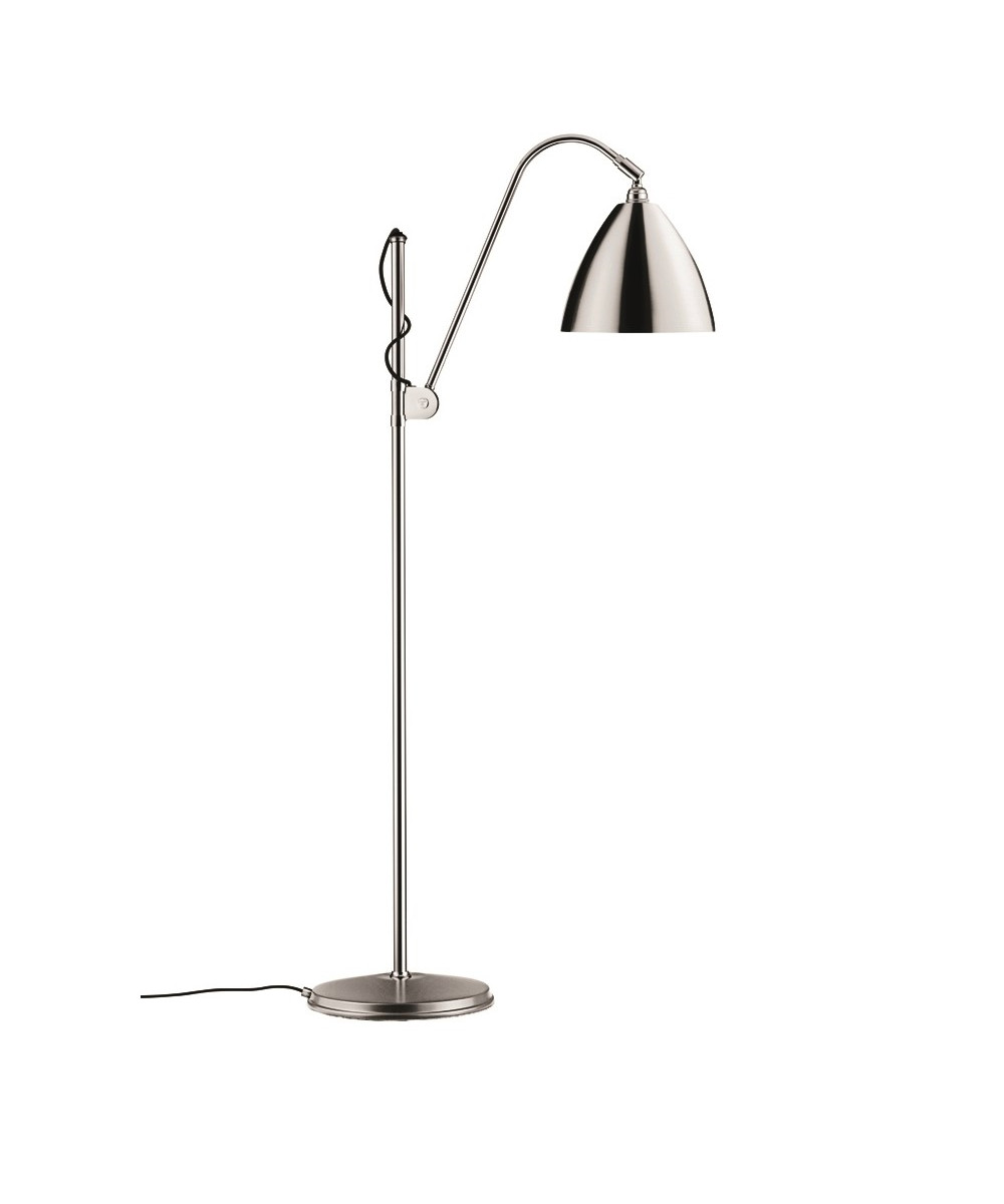 Gubi Bestlite BL3 Gulvlampe Ø21 Krom/Krom