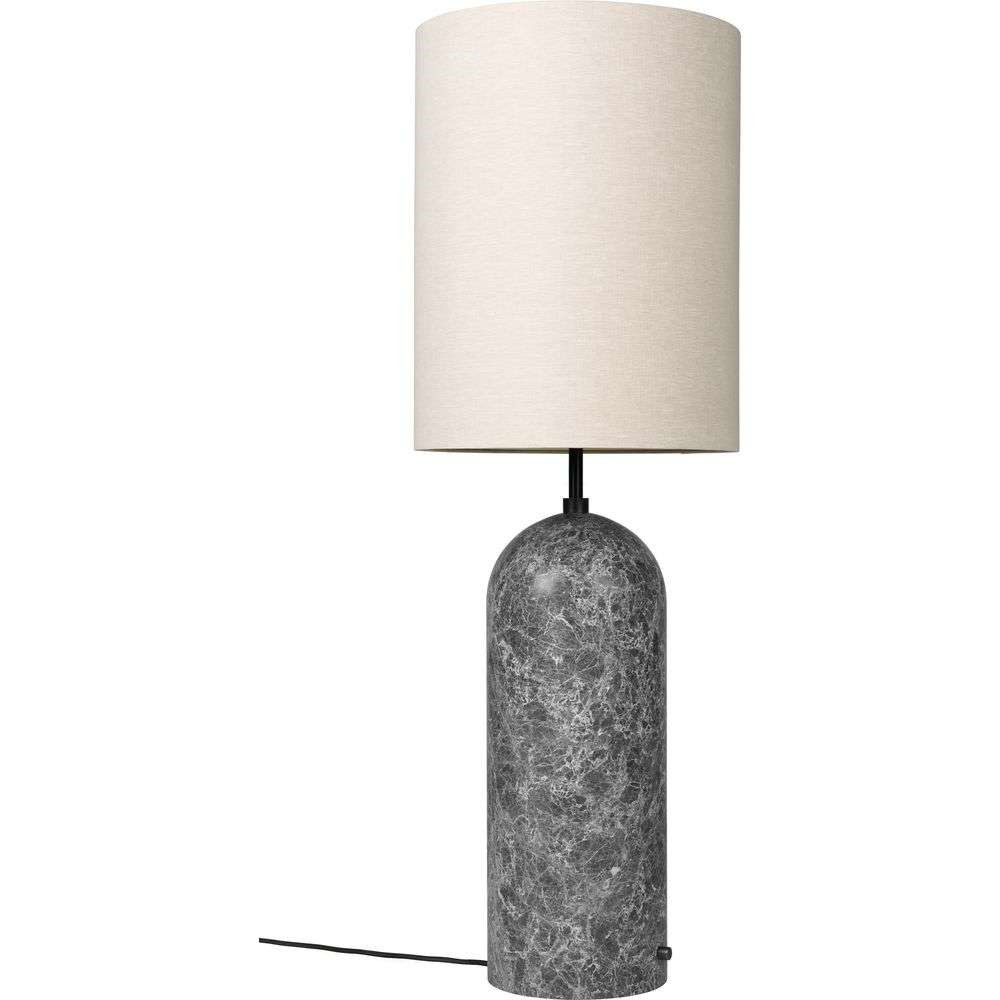 Gubi Gravity XL High Gulvlampe Grey Marble/Canvas