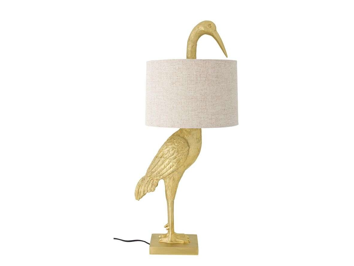 Zdjęcia - Żyrandol / lampa Bloomingville  Heron Lampa Stołowa Gold  Plastik 