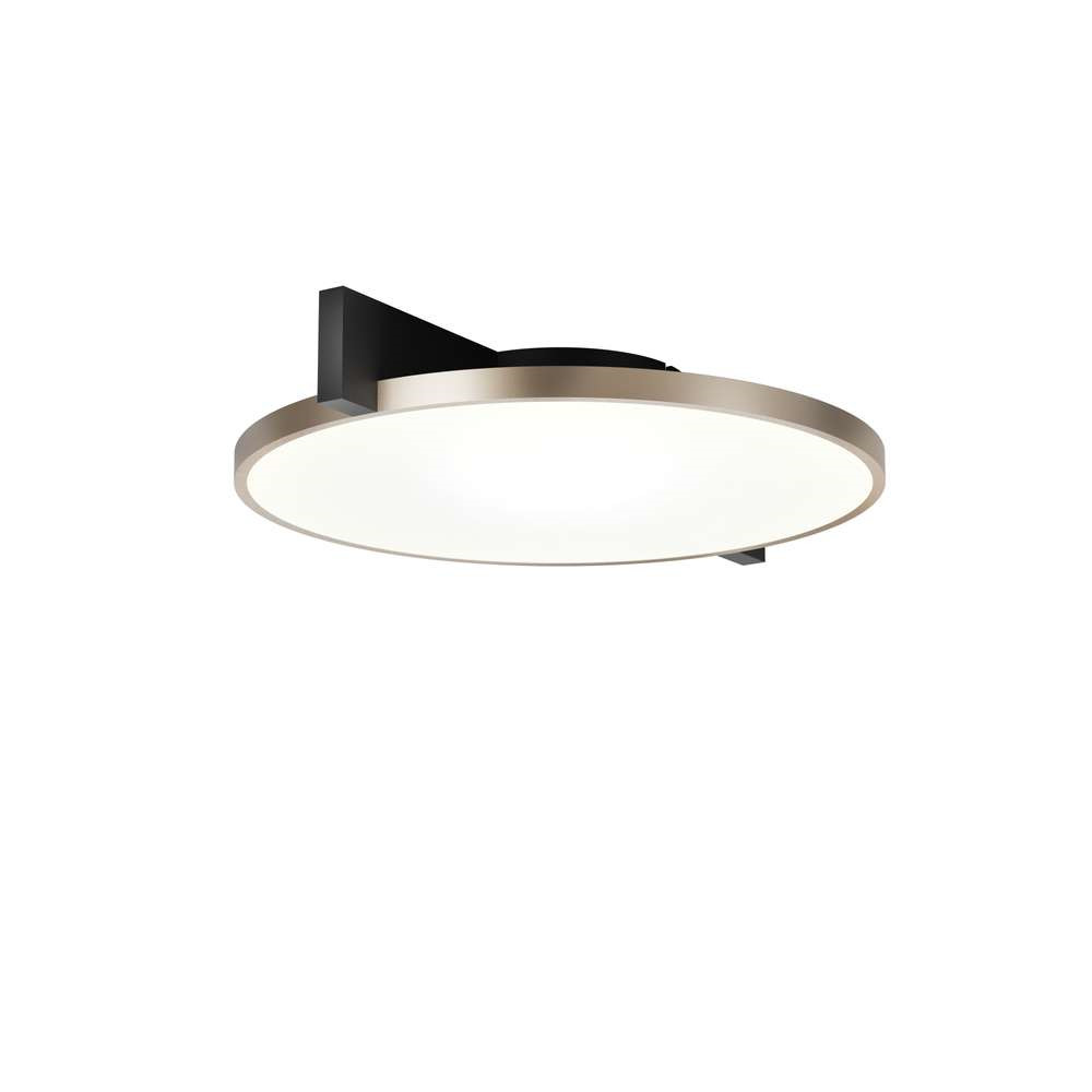 Light-Point - Inlay Round C2 Taklampe Matt Black/Silver Gold