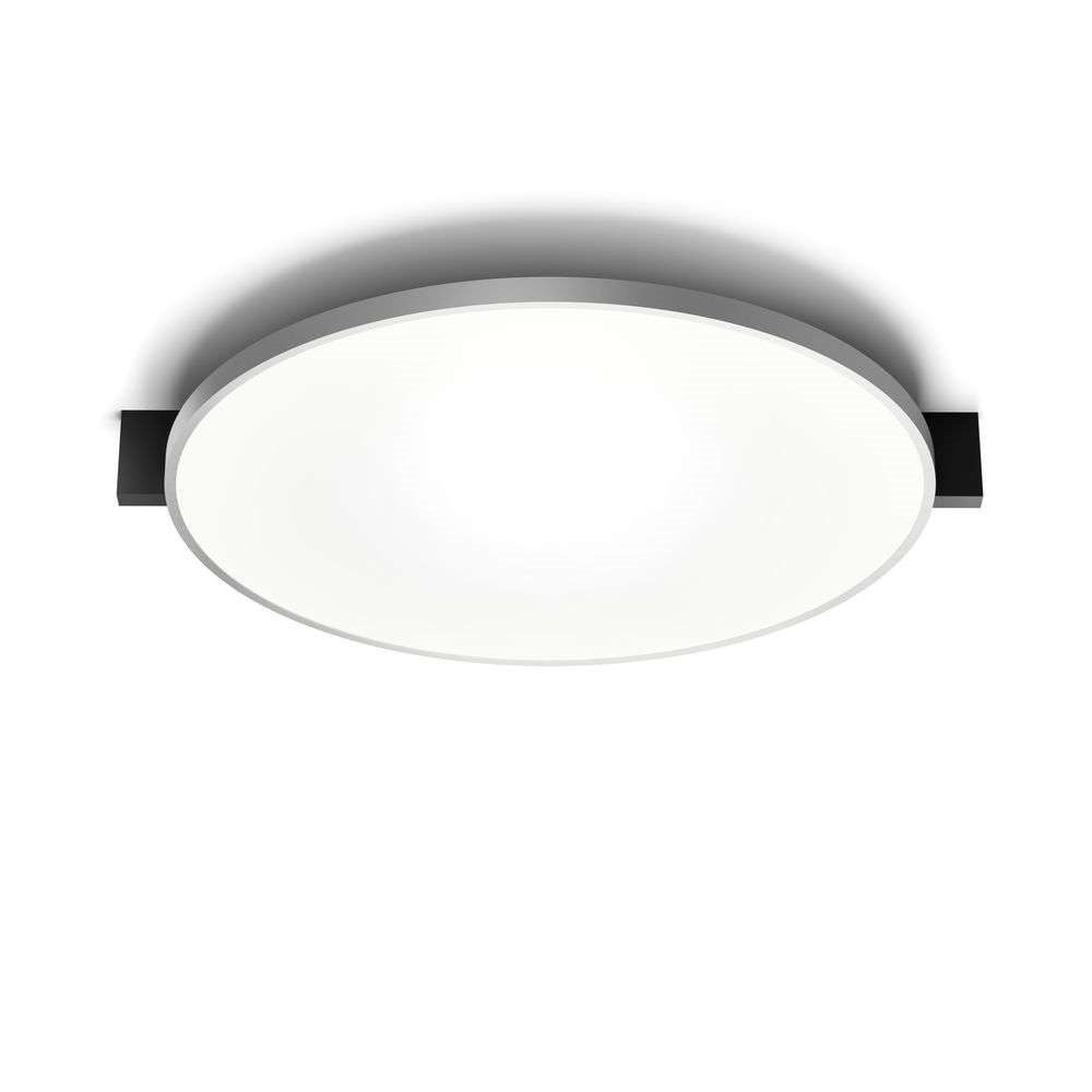 Light-Point – Inlay Round C3 Plafond Matt Black/Satin Silver