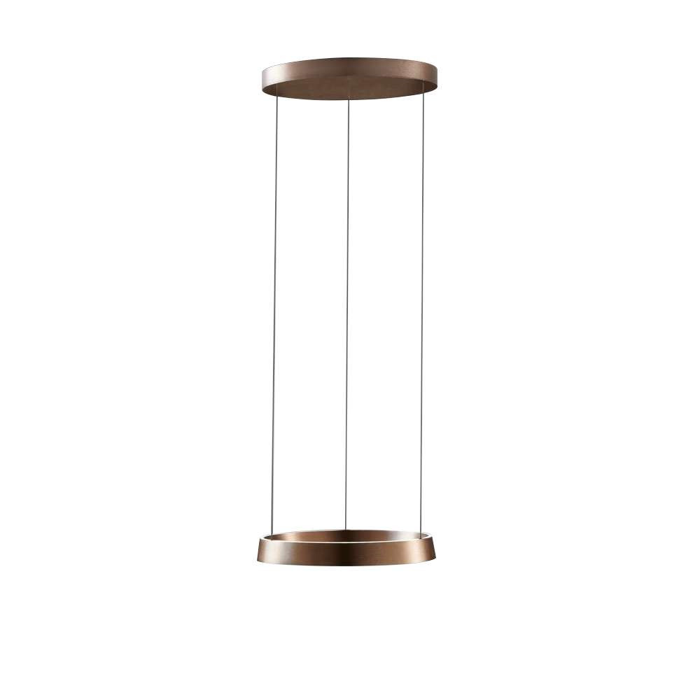 Light-Point Edge Round Pendel Ø500 Rosegold