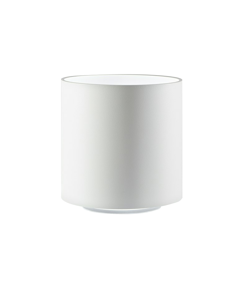 Cozy Round Bordlampe Hvid