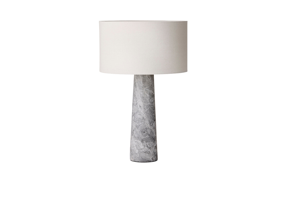 Cozy Living – Berta Marble Bordslampa L Grey/Off-White Cozy Living