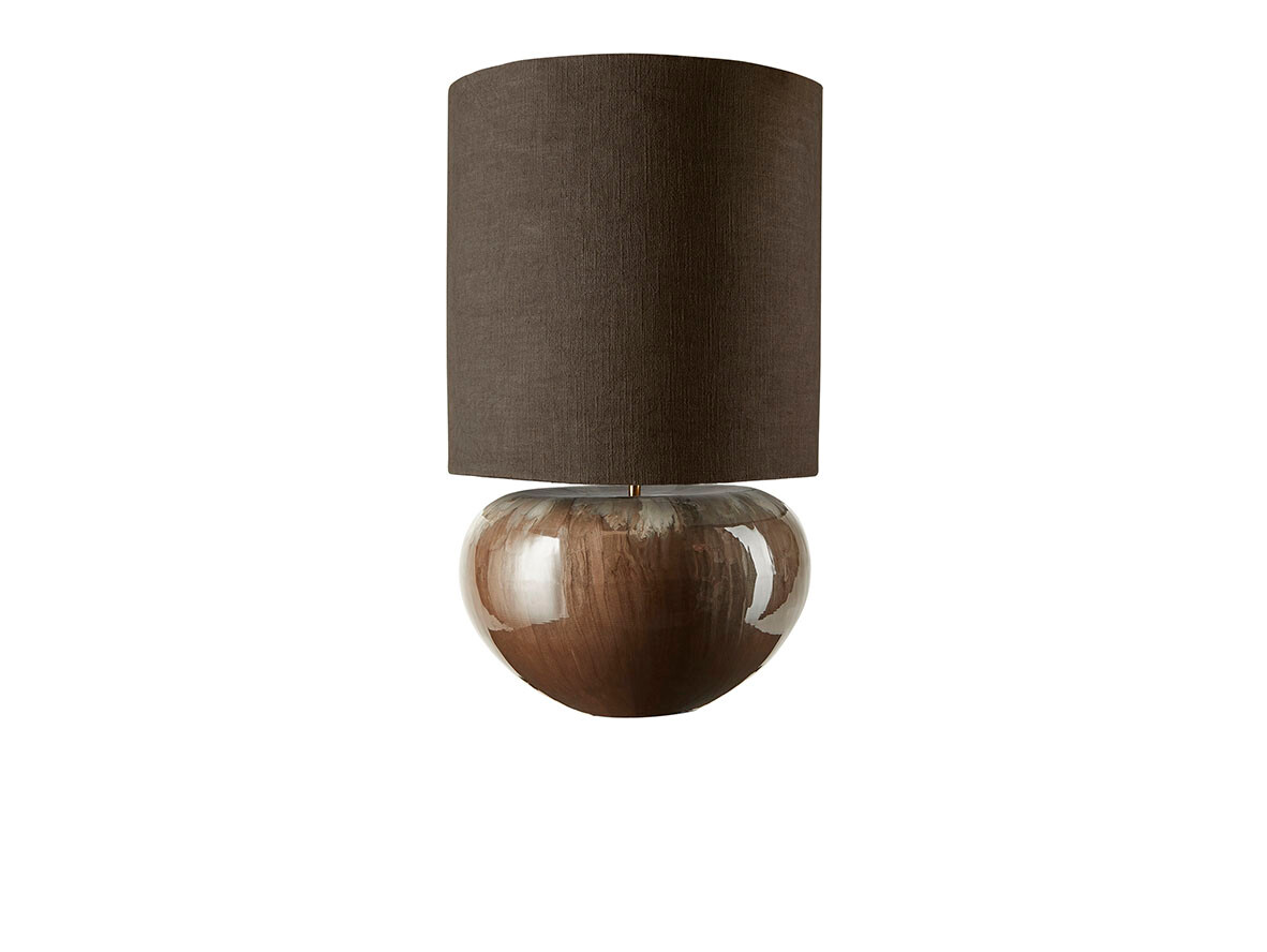 Cozy Living – Ena Enamel Bordslampa L Taupe Cozy Living