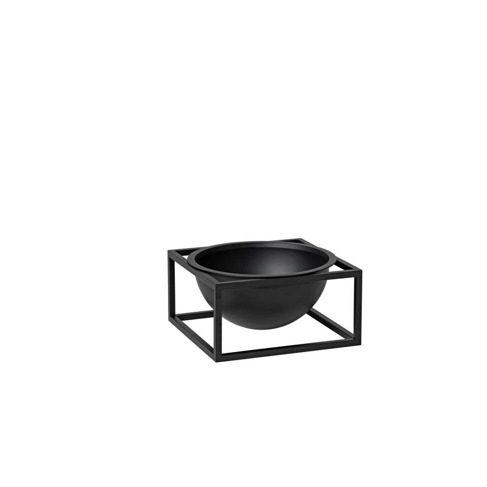 Audo – Kubus Bowl Centerpiece Small Black Copenhagen
