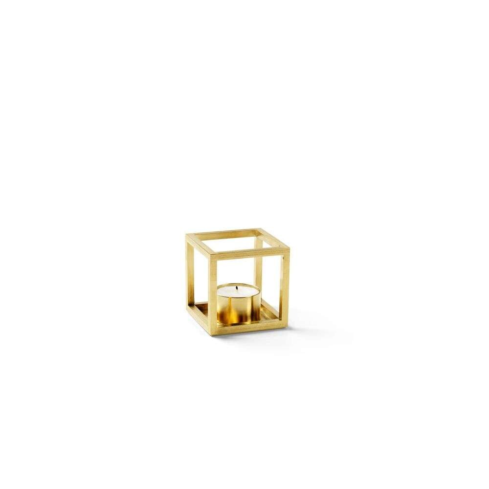 Audo – Kubus T Candle Holder Gold Plated Copenhagen