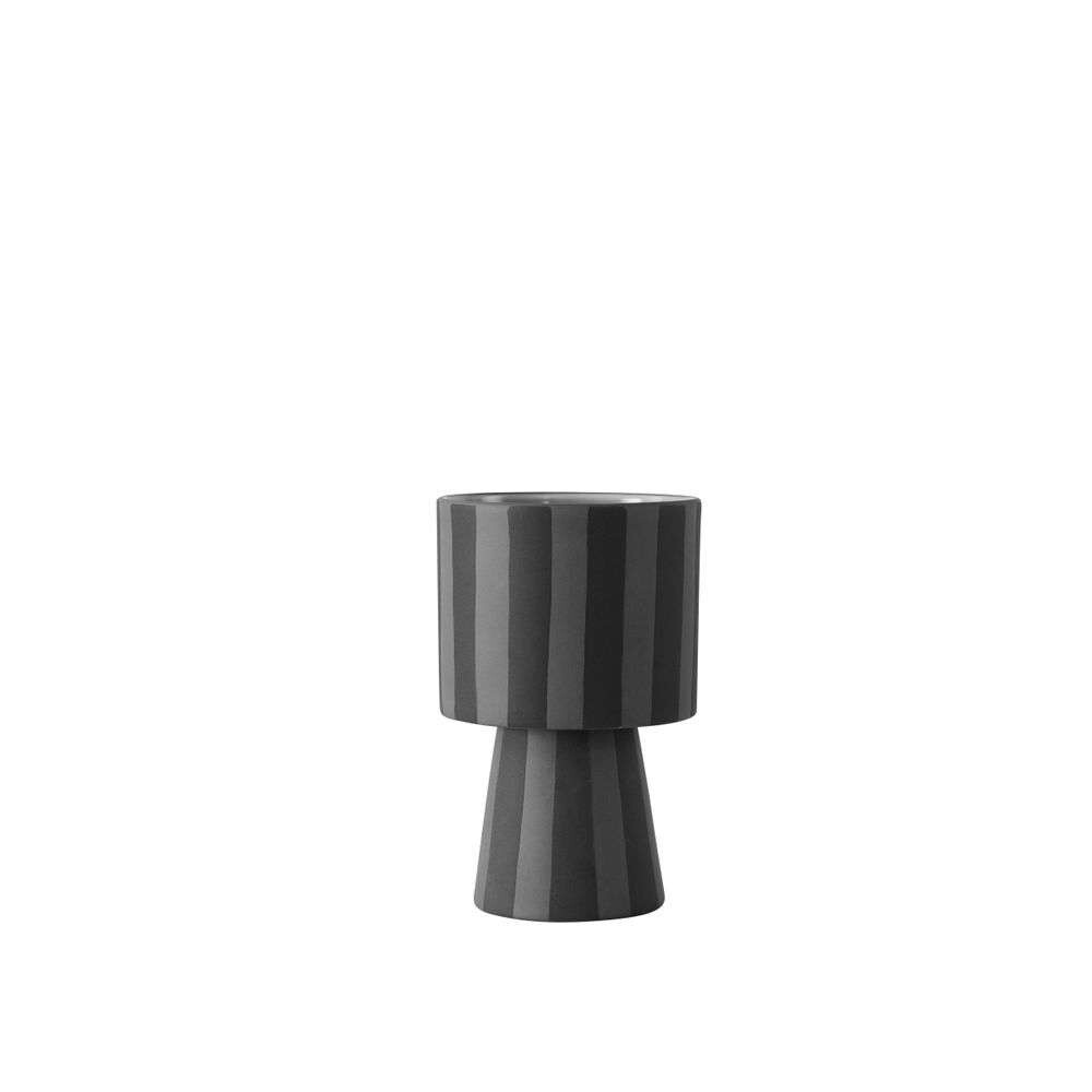 OYOY Living Design – Toppu Pot Small Grey/Anthracite