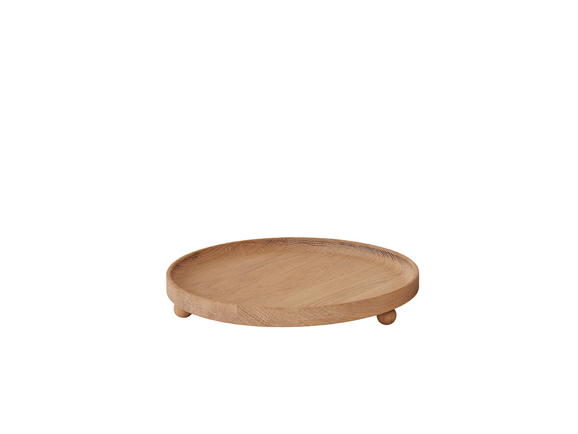 OYOY Living Design – Inka Wood Tray Round Large Nature