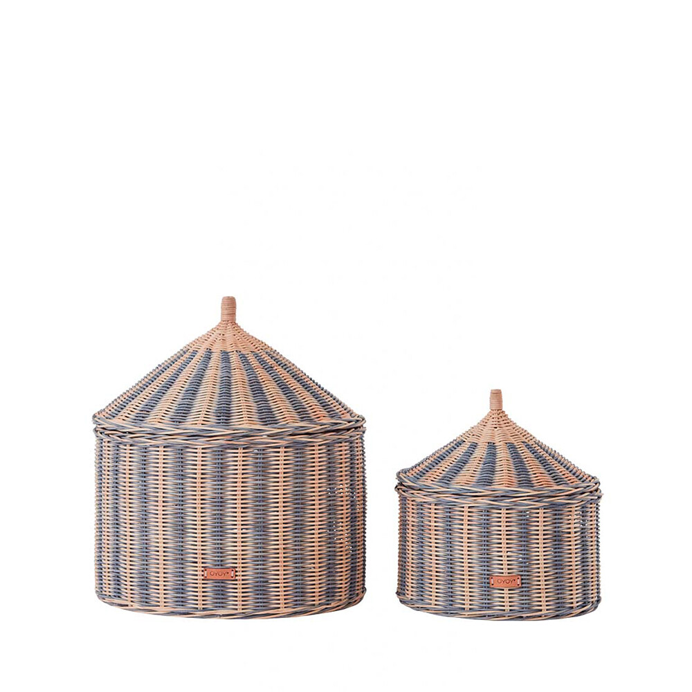 OYOY Living Design – Circus Korg Set of 2 Blå