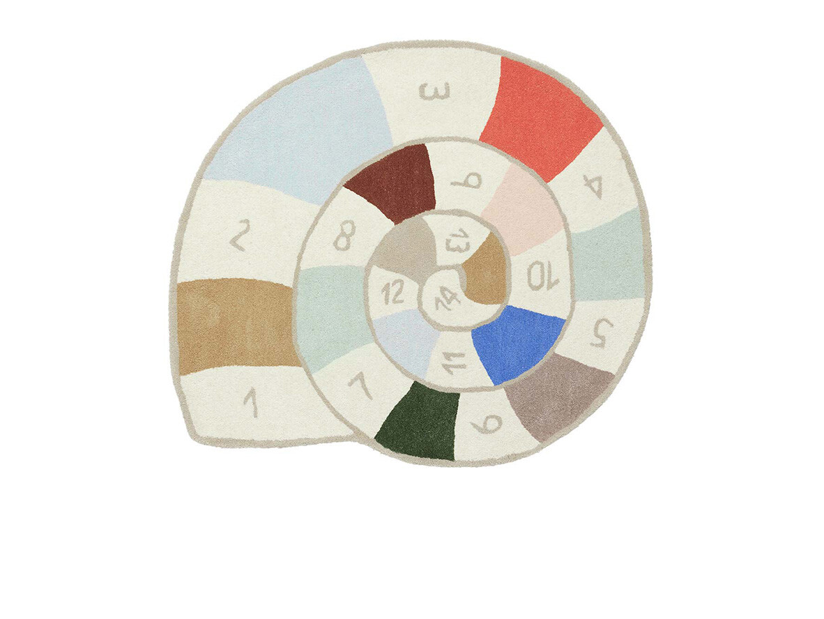 OYOY Living Design – Nautilus Hopscotch Rug Multi OYOY Living Design