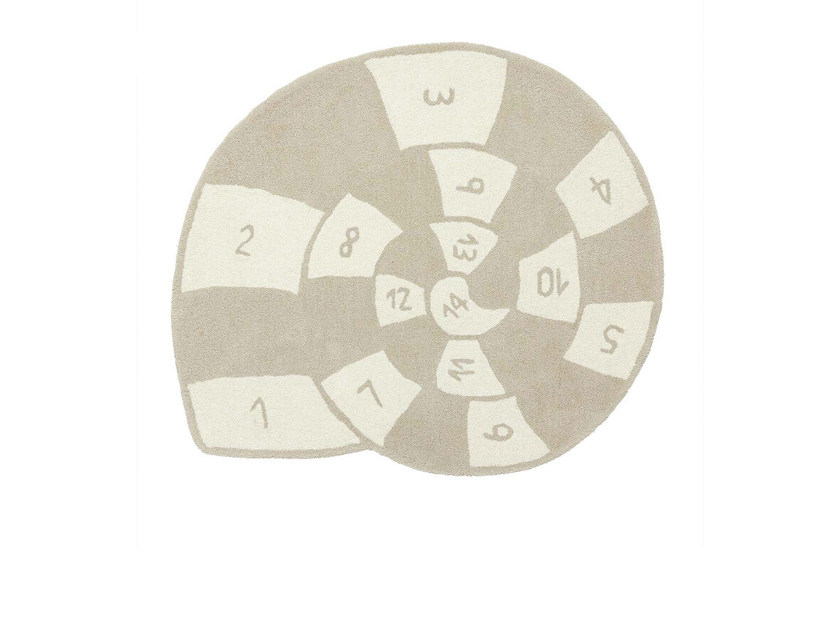 OYOY Living Design – Nautilus Hopscotch Rug Clay/Offwhite OYOY Living Design