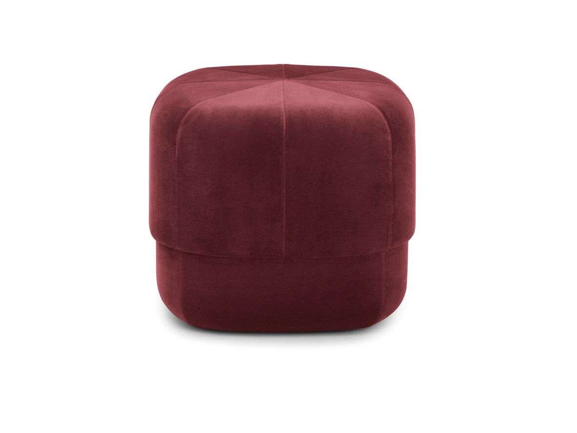 Normann Copenhagen – Circus Pouf Small Dark Red