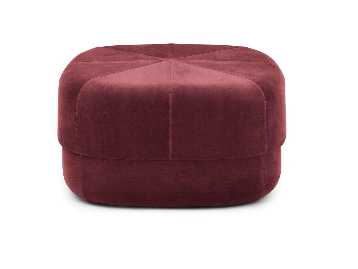 Normann Copenhagen – Circus Pouf Large Dark Red