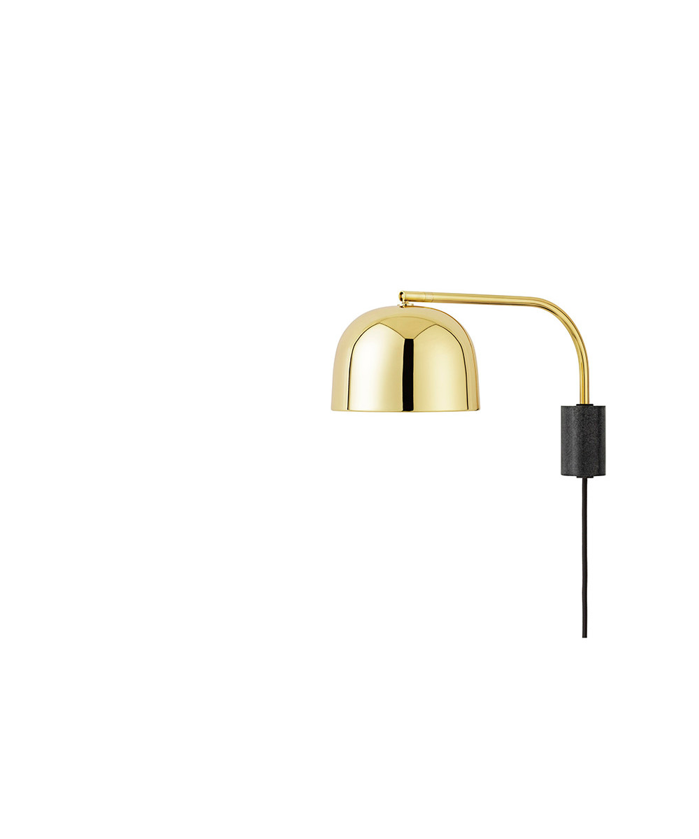 Normann Copenhagen Grant Væglampe Lamp 43 cm Messing