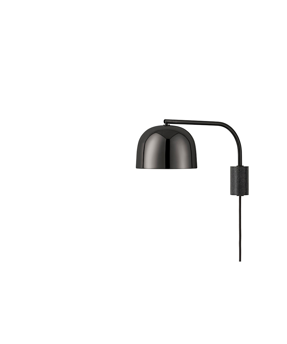 Normann Copenhagen Grant Væglampe Lamp 43 cm Sort