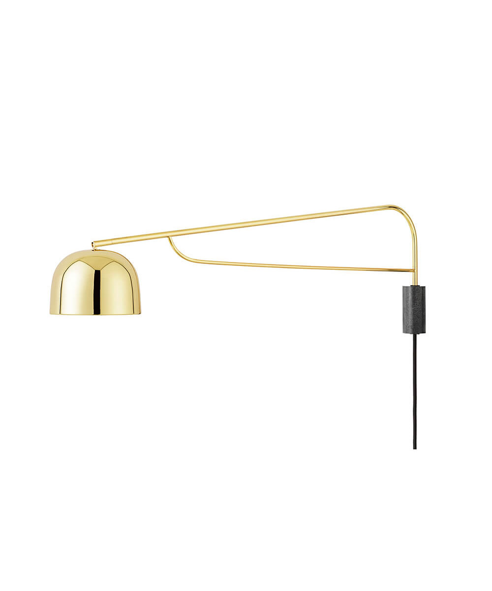 Normann Copenhagen Grant Væglampe Lamp 111 cm Messing