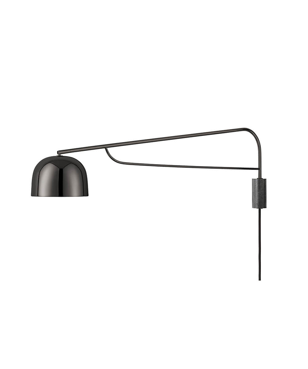 Normann Copenhagen Grant Væglampe Lamp 111 cm Sort