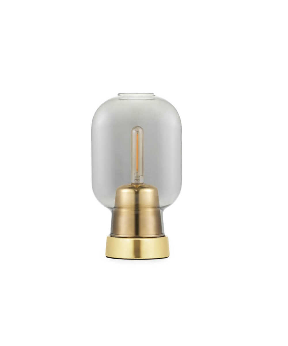 Normann Copenhagen Amp Bordlampe Røg/Messing