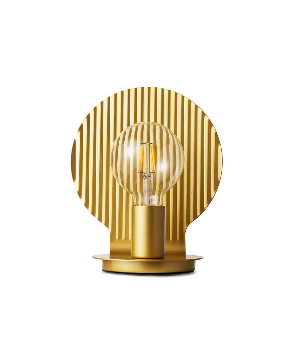 Tivoli by Normann Copenhagen Plate Bordlampe Gold