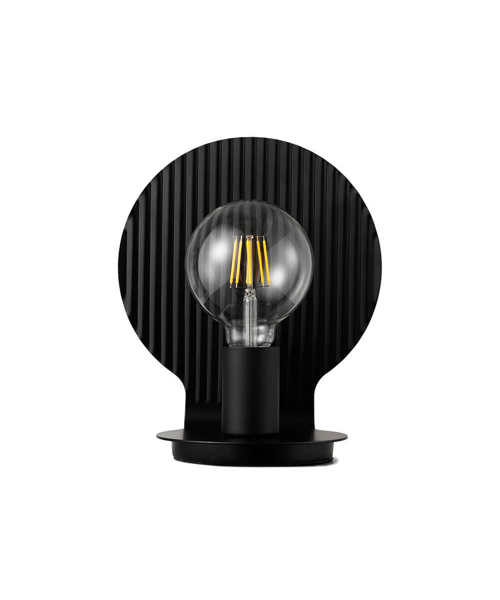 Tivoli by Normann Copenhagen Plate Bordlampe Black