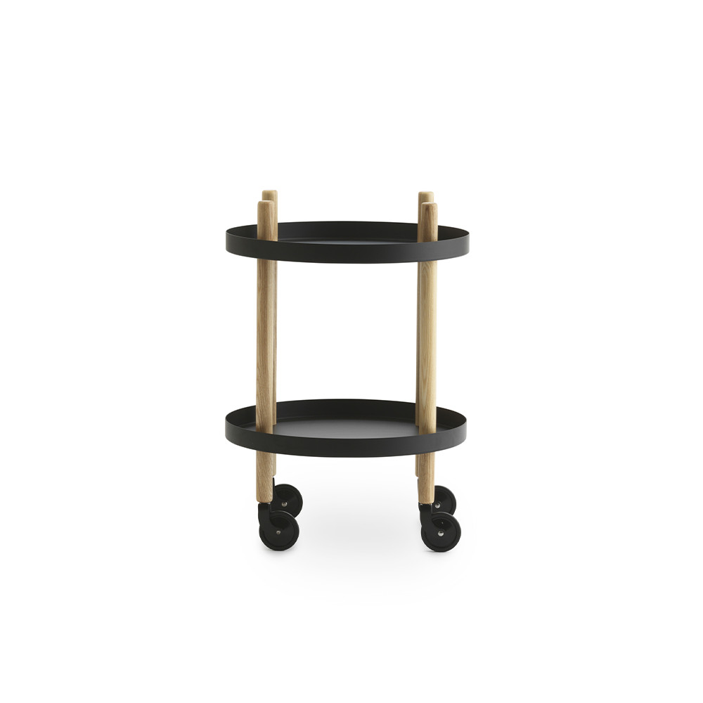 Normann Copenhagen – Block Table Ø45 Black