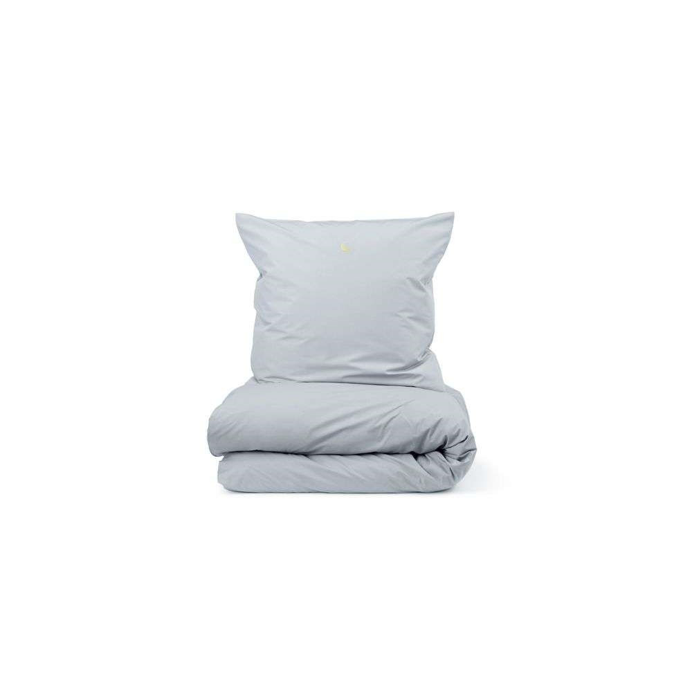 Normann Copenhagen – Snooze Bed Linen 140×220 Dreamy Moon Cloudy Grey