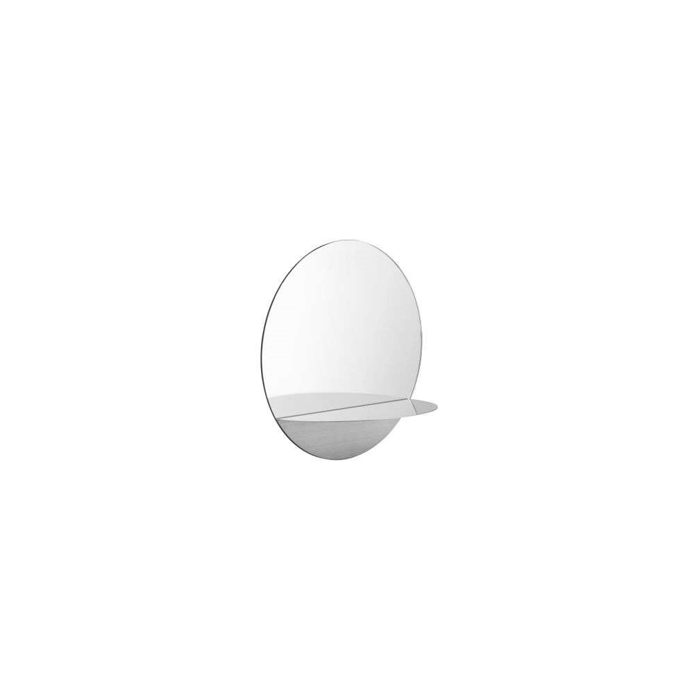 Normann Copenhagen – Horizon Mirror Round Stainless Steel Normann Copenhagen