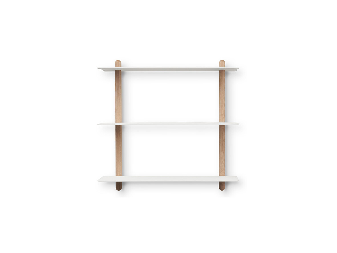 GEJST – Nivo Shelf Large A Ljus Ek/Vit