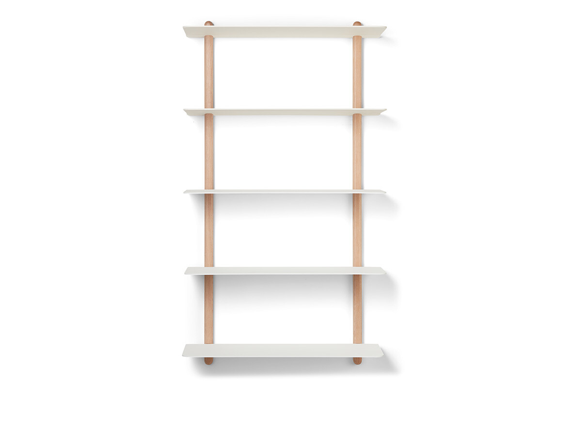 GEJST Hemtillbehör – Nivo Shelf Large E Ljus Ek/Vit Gejst