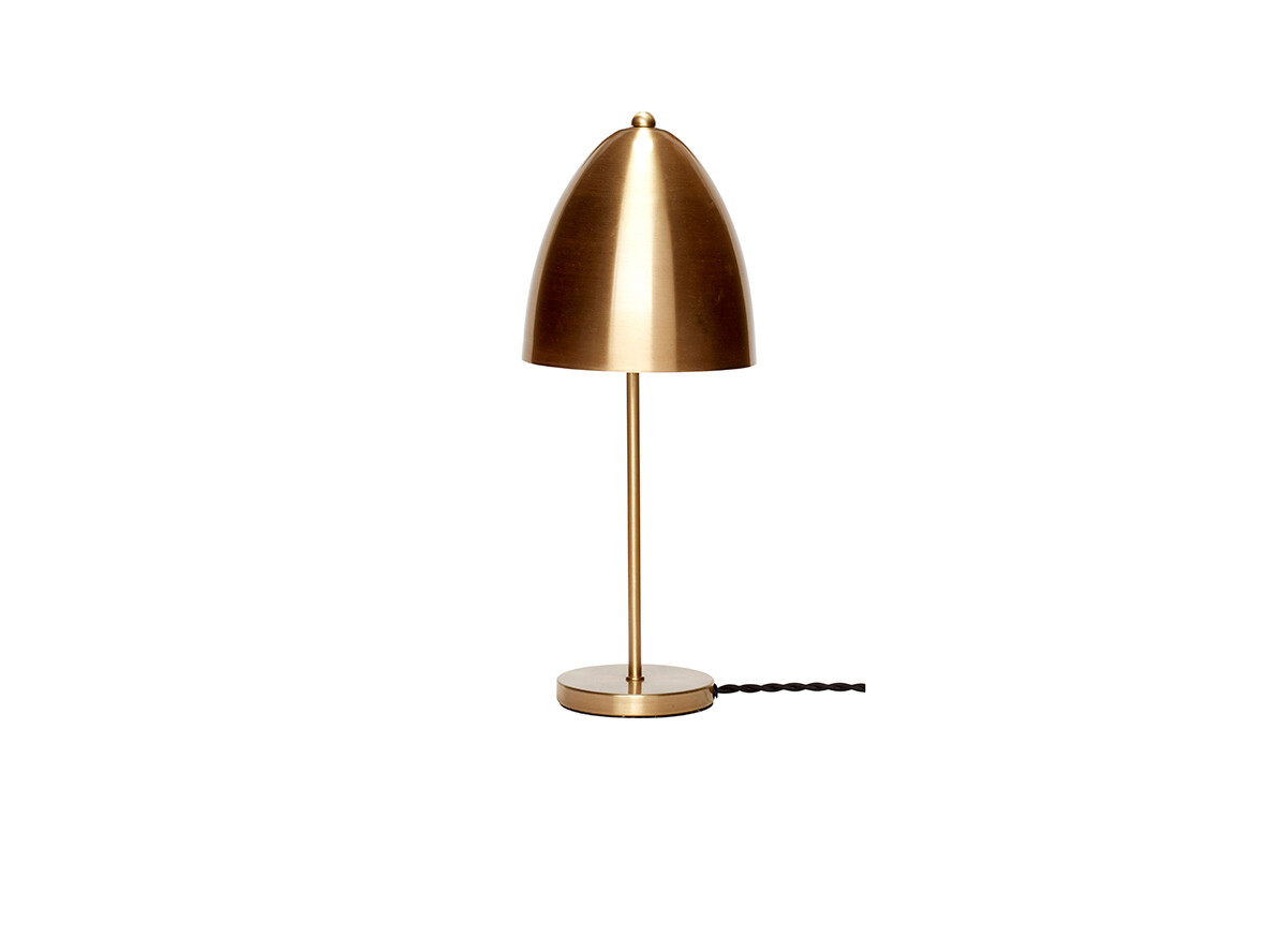 Zdjęcia - Żyrandol / lampa Hübsch - Cap Lampa Stołowa Brass Hübsch Mosiądz
