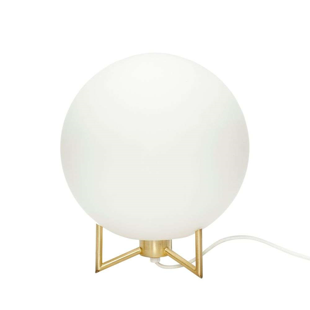 Hübsch Palm Bordlampe White/Opal