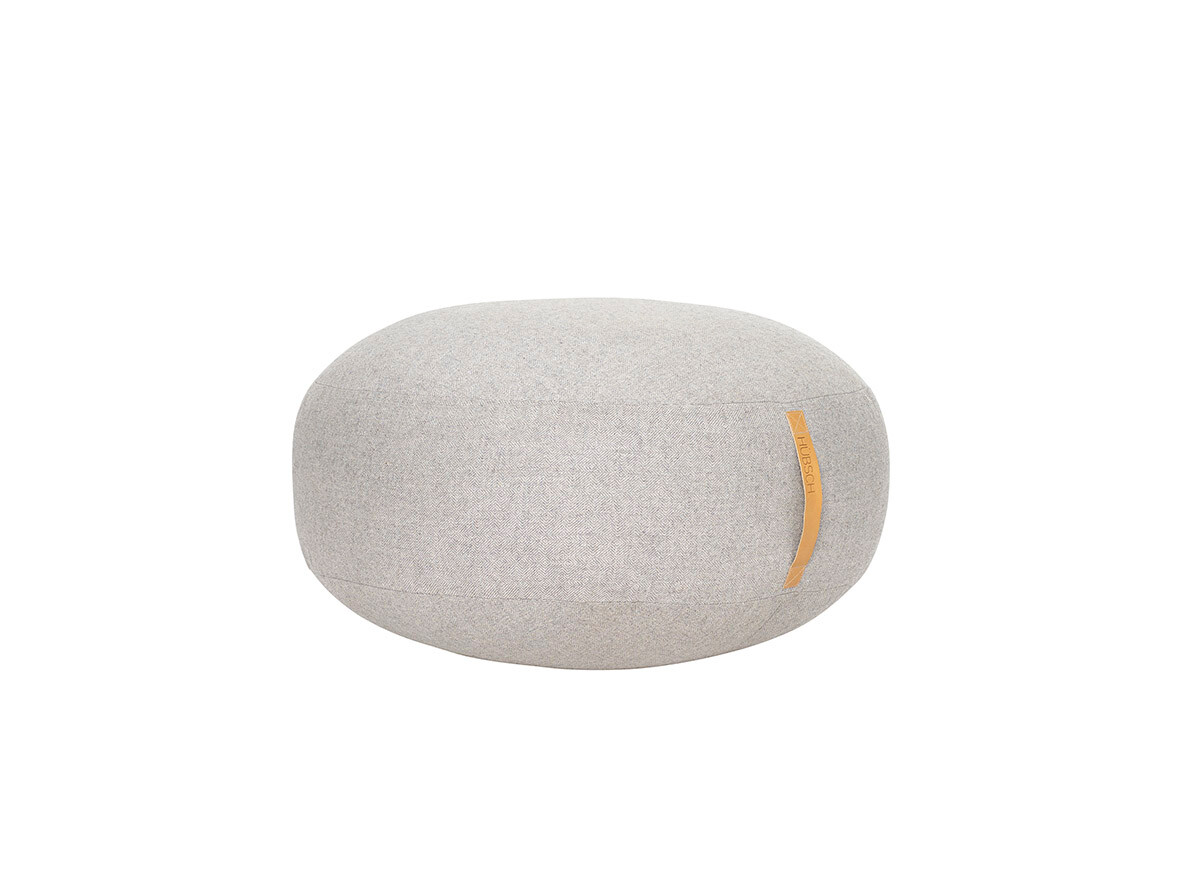 Hübsch – Mochi Pouf Ø70 Grey