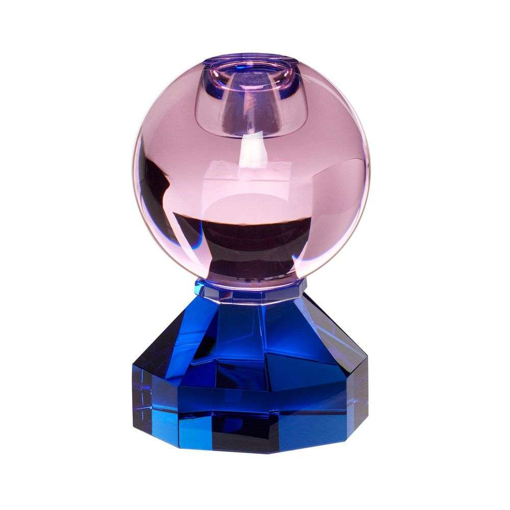 Image of Gem Candlestick Pink/Blue - Hübsch bei Lampenmeister.ch