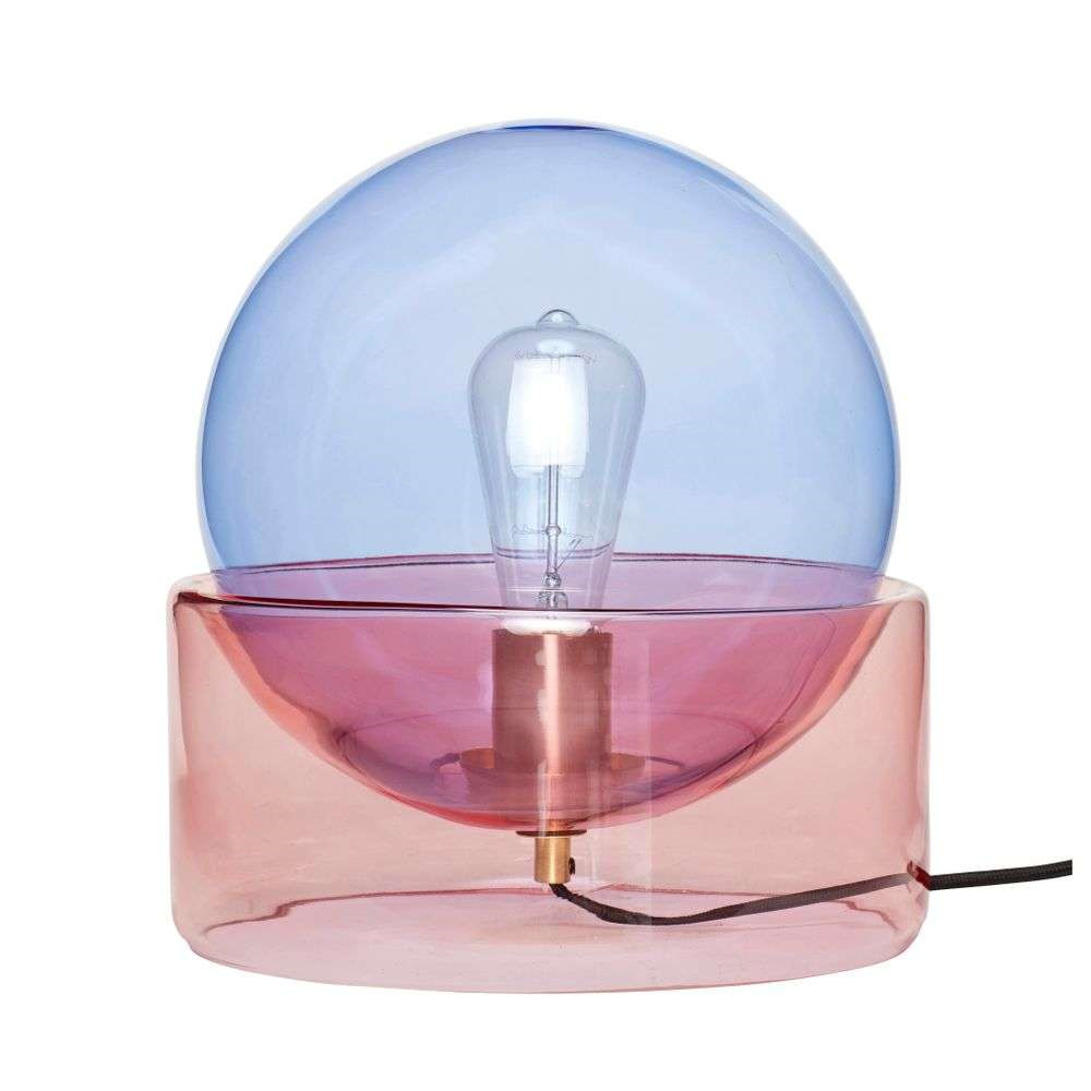 Hübsch Ultra Bordlampe Blue/Rose