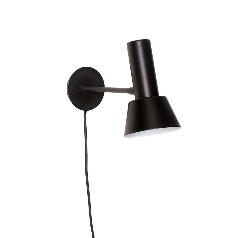Hübsch – Tap Væglampe Black