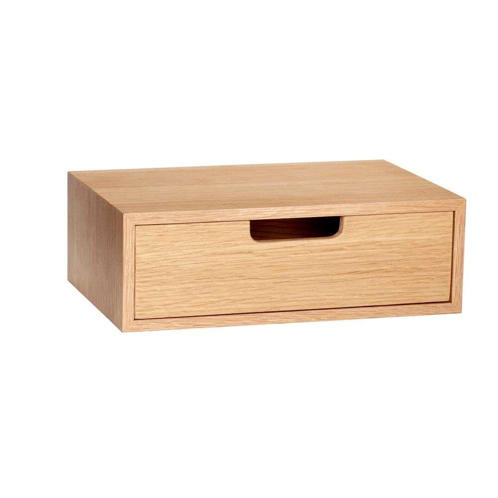 Hübsch – Hide Drawer Box Natural